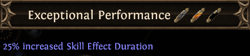 exceptional performance